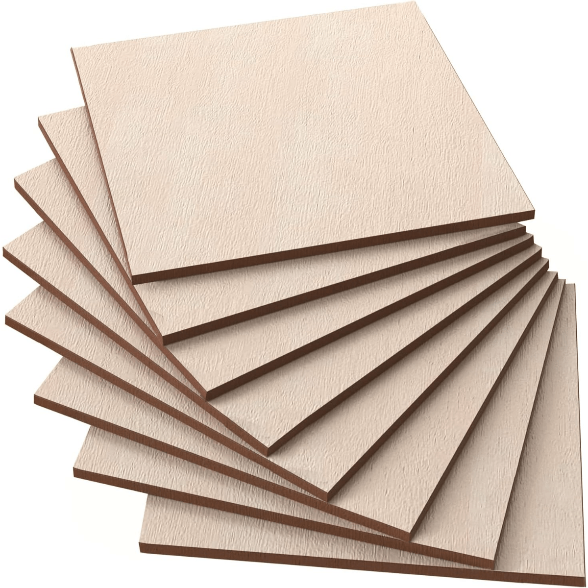 Haoser 10 Pieces 9 Inches Unfinished Wood Pieces Square Blank Round Corners  Wooden Sheets For Diy Arts Craft Project, Wood Strip, Wooden Battens, Wood  Strips, Wooden Batten, Plywood Strips - Madhuram Enterprises
