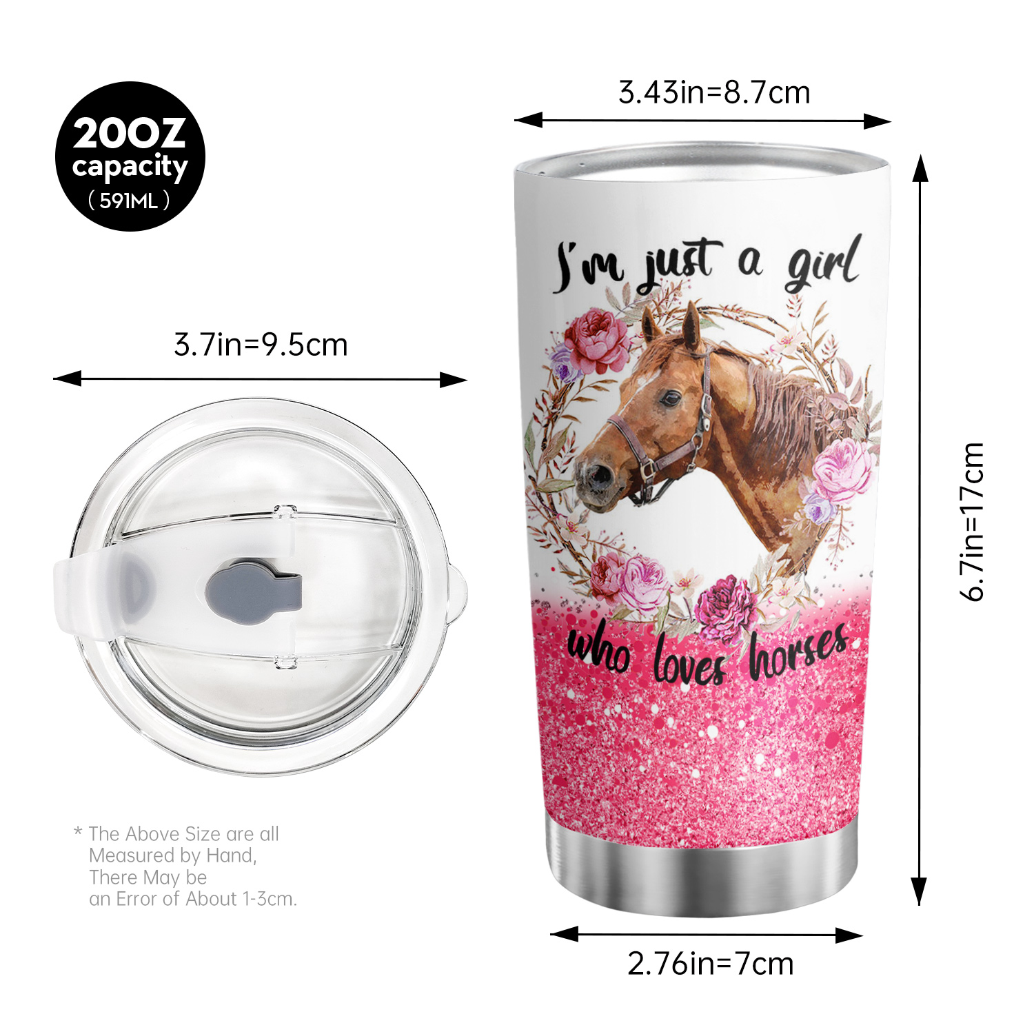 Just A Girl Who Loves Books Stainless Steel Travel Tumbler - Temu