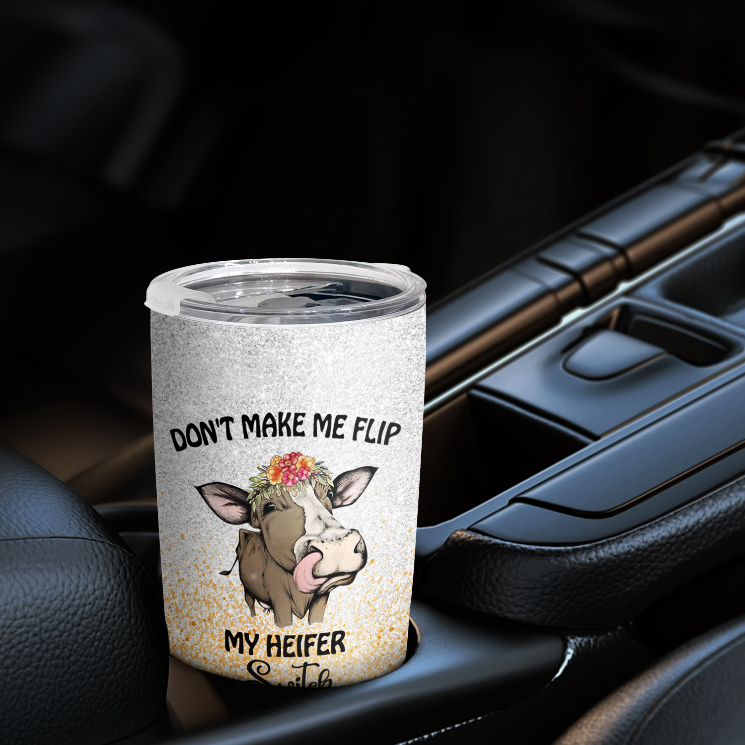 Cow Lover Gifts For Girl Women Coffee Tumbler, Not Today Heifer Bull  Insulated Travel Cups, Flower Cow Tumbler Mug Farmer Life Gift - Temu