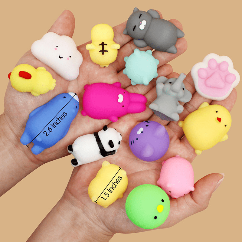 Kawaii Squishies Squishy Toys, Animals Squishies Cute Animal Squeeze Ball  For Kids And Adults, Fun And Soft Squish Ball Stress Relief Toys For Kids Pa