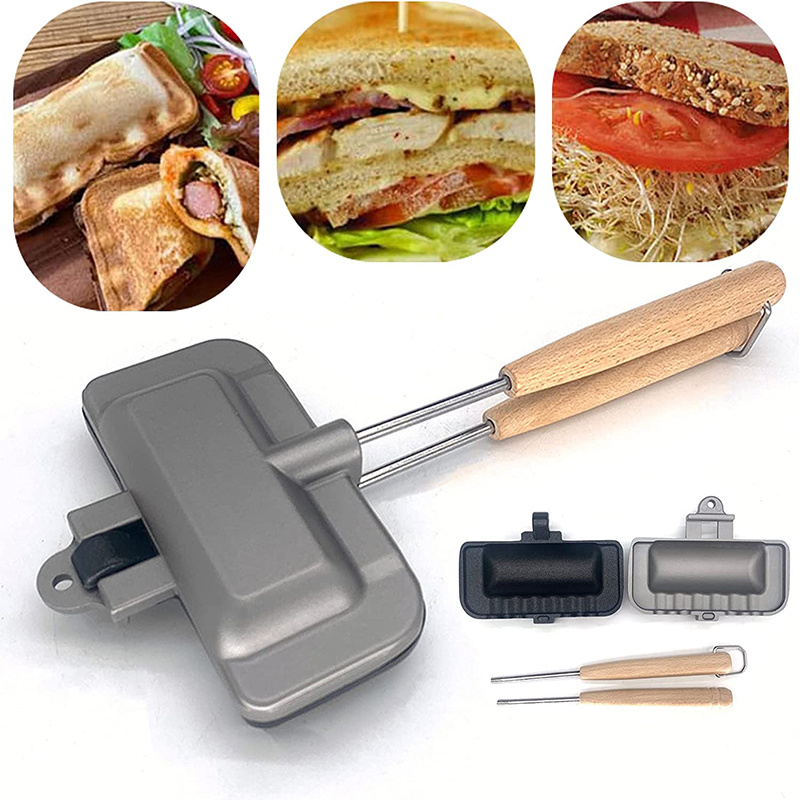 Double-sided Sandwich Baking Pan Breakfast Pan Removable Sandwich