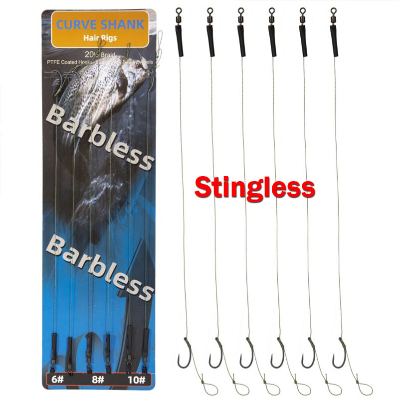 CARP HOOKS SIZE 8 (Pack of 10) Excellent Quality Barbless