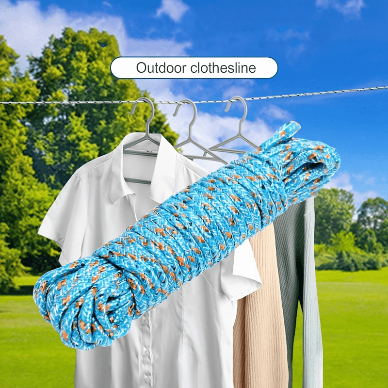 Thicken Nylon Clothesline 10 Meters Hanging Clothes Line - Temu