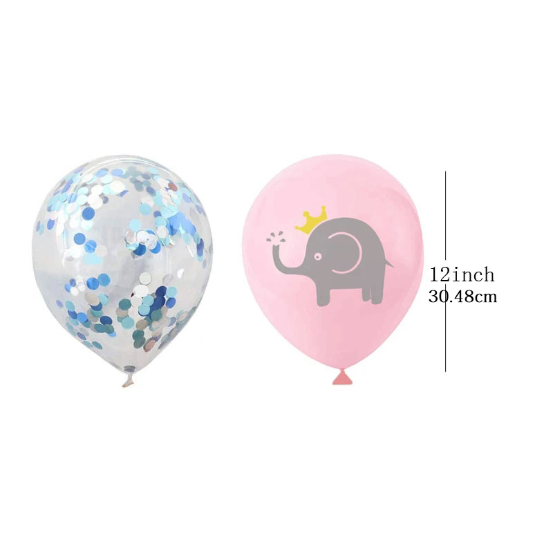 Set /92pcs Decoraciones Baby Shower Elefante Rosa Conjunto - Temu