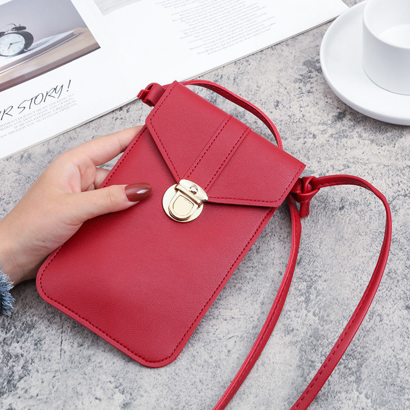 PALAY Small Crossbody Wallet Phone Bag for Women Mini Shoulder Handbag Wallet with Credit Card Slots Large Cell Pouch Purse