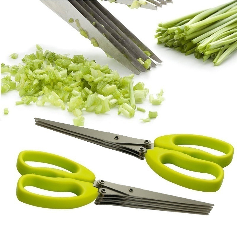 5 LAYERS HERB SCISSORS – Amazing Cooking Tools