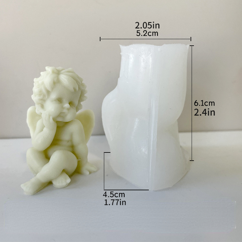 Angel Silicone Candle Molds Diy Handmade Aromatherapy Candle