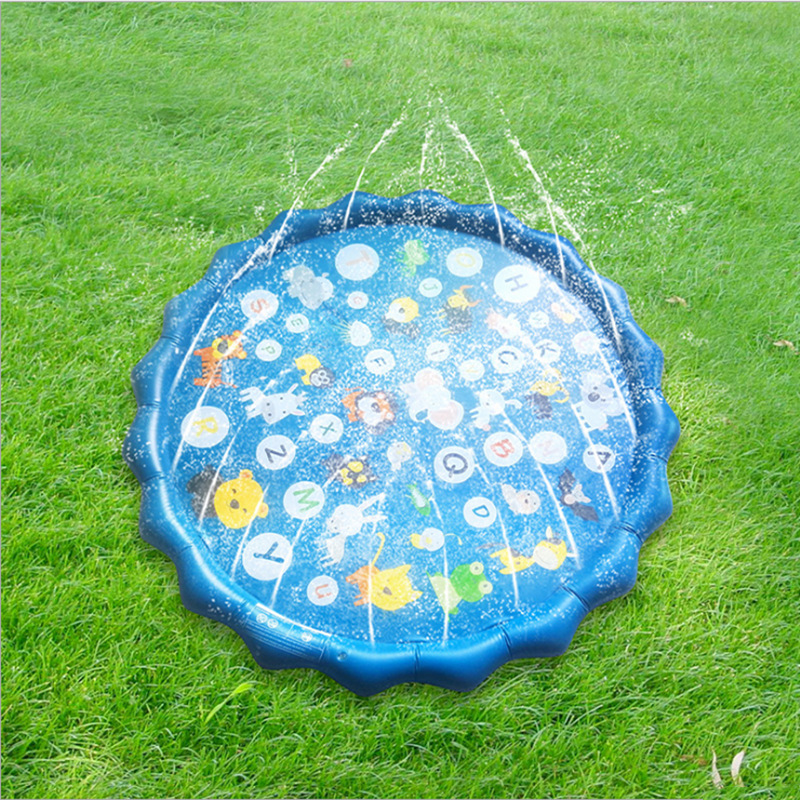 A Z Splash Pad Sprinkler Kids Outdoor Play Mat Babies - Temu