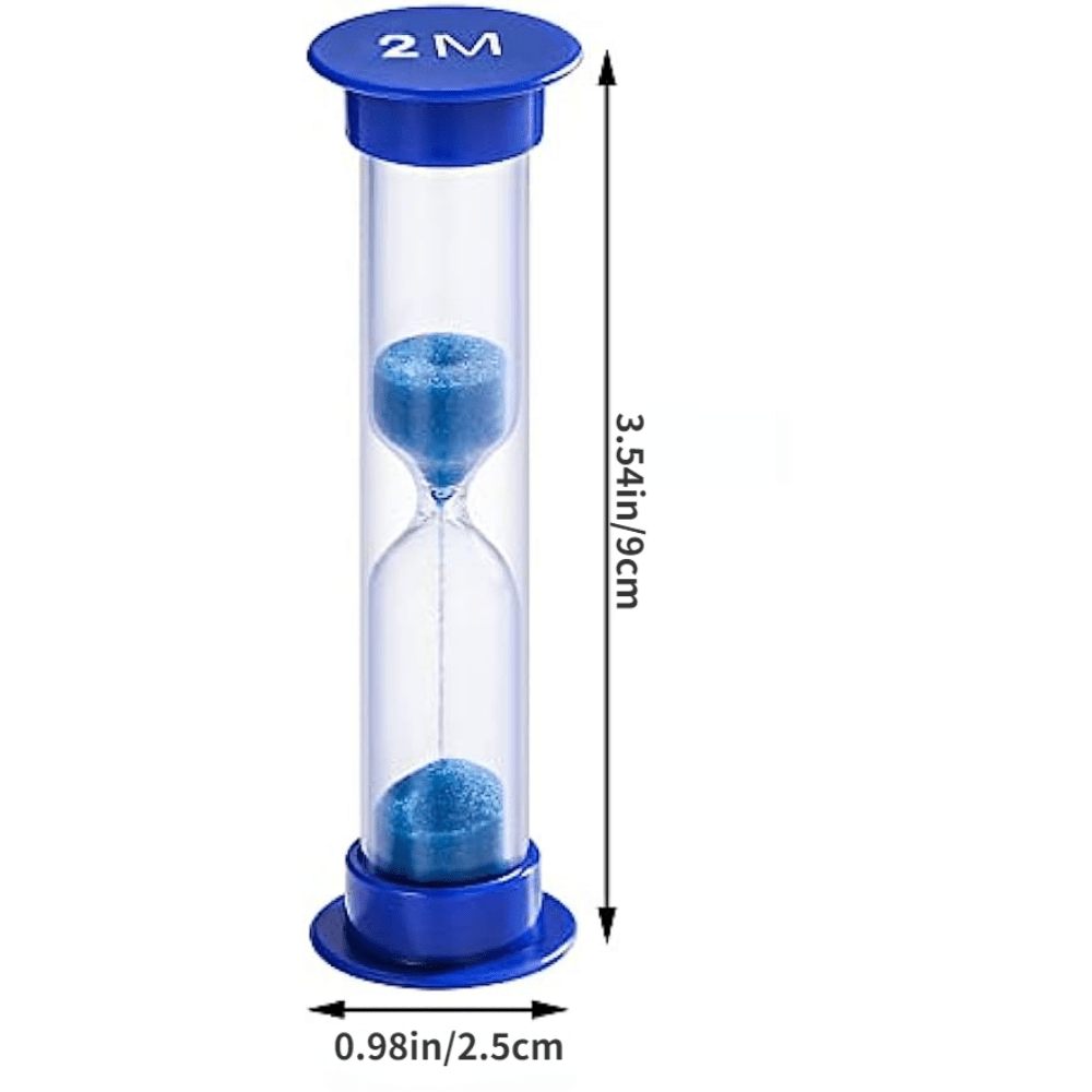 Reloj temporizador didáctico de arena de plástico grande – Asistronic
