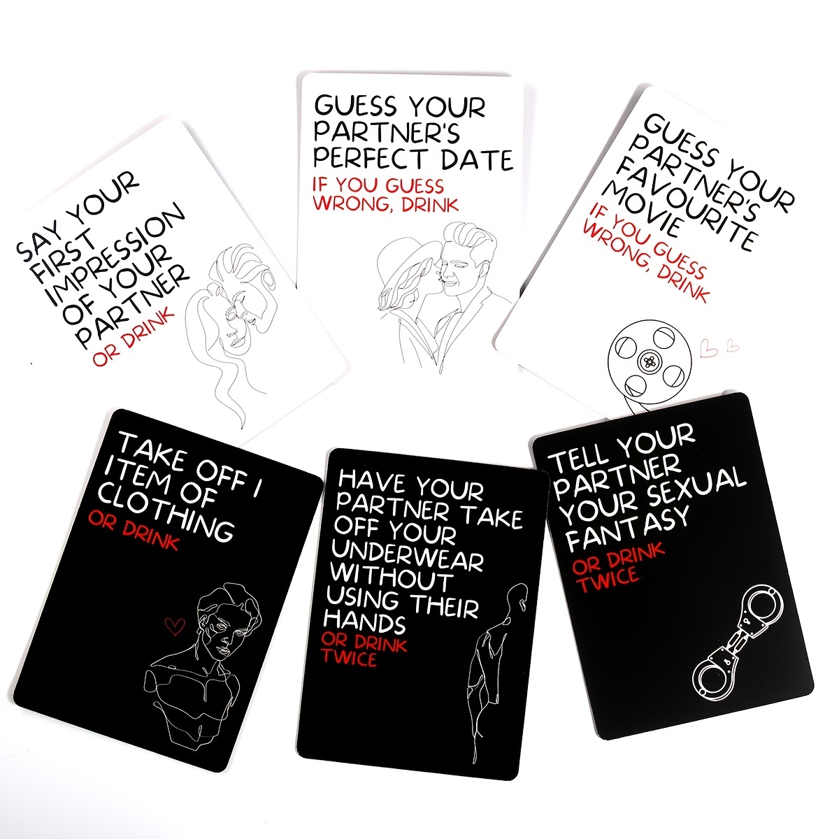 Drink Drunk Games Cards Drunken Desire For Halloween Christmas Party - Temu