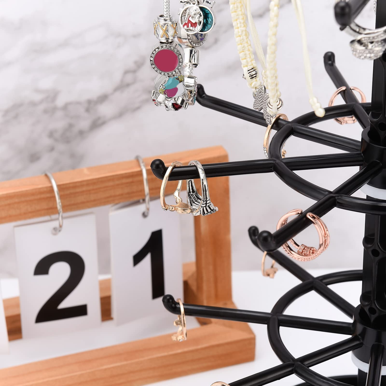 Mini Earring Hangers Earring Display Stand Photo Props Creative for Desktop