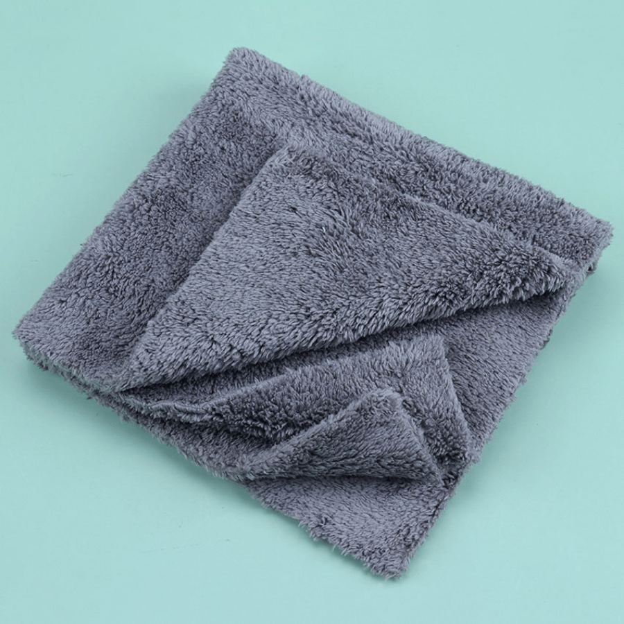 Blue Premium Ultra Soft Microfiber Detailing Towel