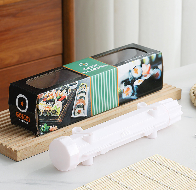 MANMAOHE 2 Pcs Sushi Bazooka Sushi Maker Food Grade Plastic Sushi