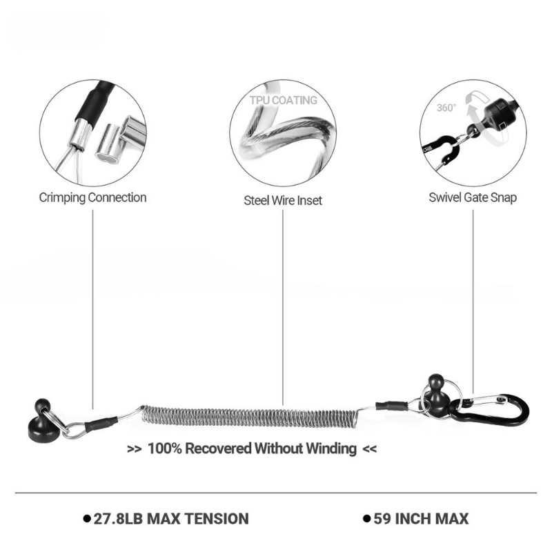 Magnetic Net Release Holder Coiled Lanyard Strong Magnet - Temu Canada