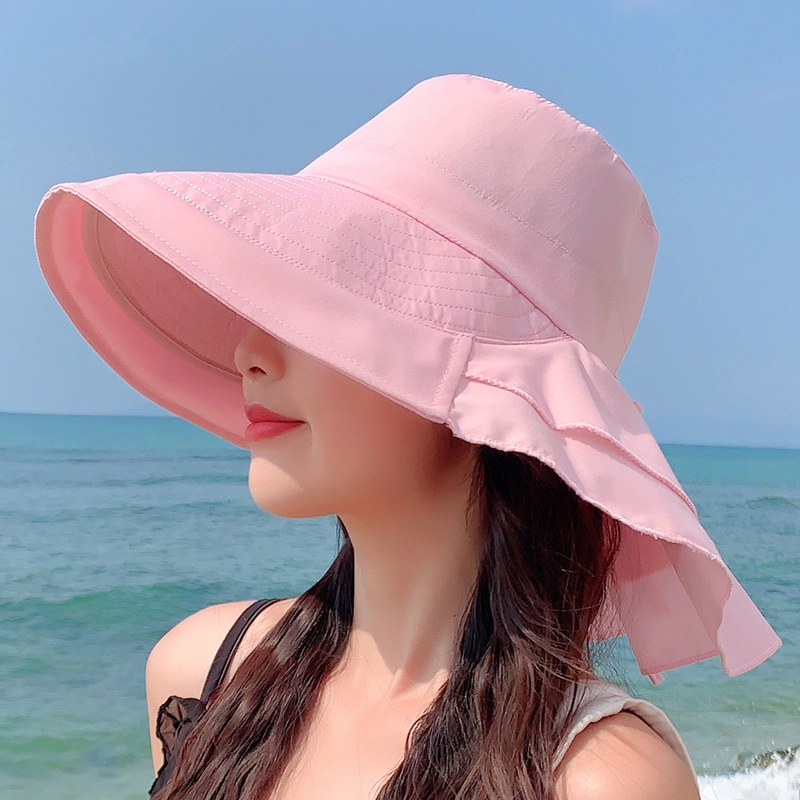 Women Summer Knitted Bandage Women Beach Hat Women Sun Hat Sun Protection  Hat Women's Bucket Hats – the best products in the Joom Geek online store