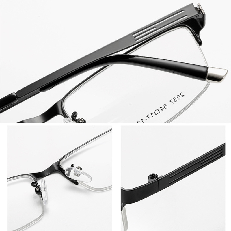 Men's Anti Light Photochromic Multifocal Glasses UV Protection Hyperopia Glasses