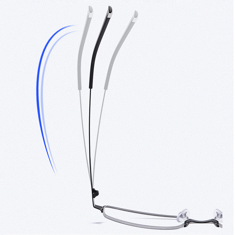 Men's Anti Light Photochromic Multifocal Glasses UV Protection Hyperopia Glasses