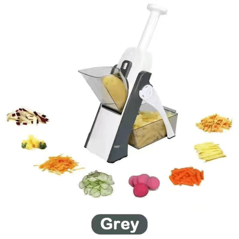 QieCai Safe Slice Mandoline Slicer for Kitchen, Julienne + Dicer for  Vegetables Review 