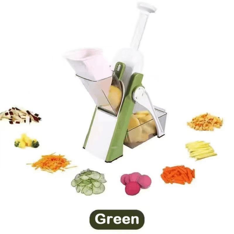 Safe Mandoline Slicer for Kitchen, QIECAI Vegetable Chopper