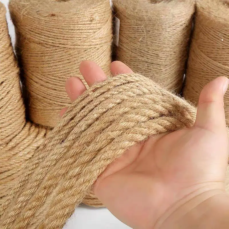 Add a Rustic Touch to Your Home Decor with Natural Jute Rope String Ribbon  Crafts!