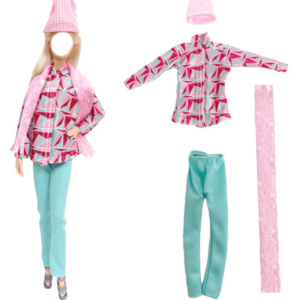 Gorgeous Doll Clothes Set Perfect Gift Girls Plush Tops - Temu