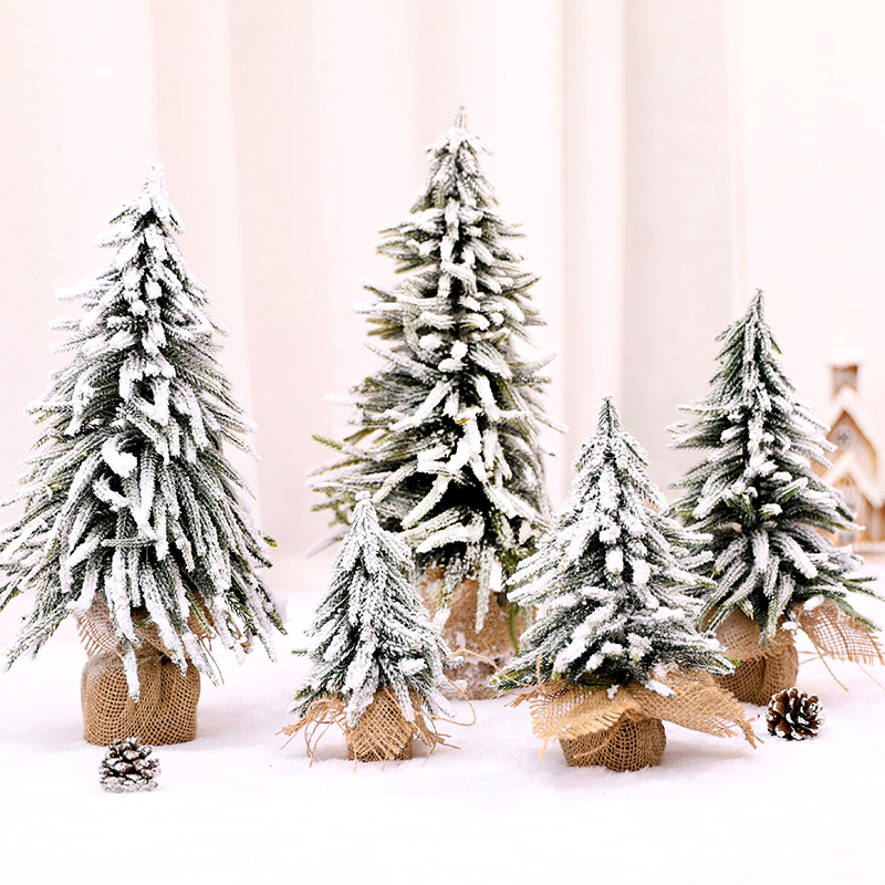 1pc Pe Weihnachtsbaum Schneespray Flocken Leinen Zeder Mini - Temu Austria