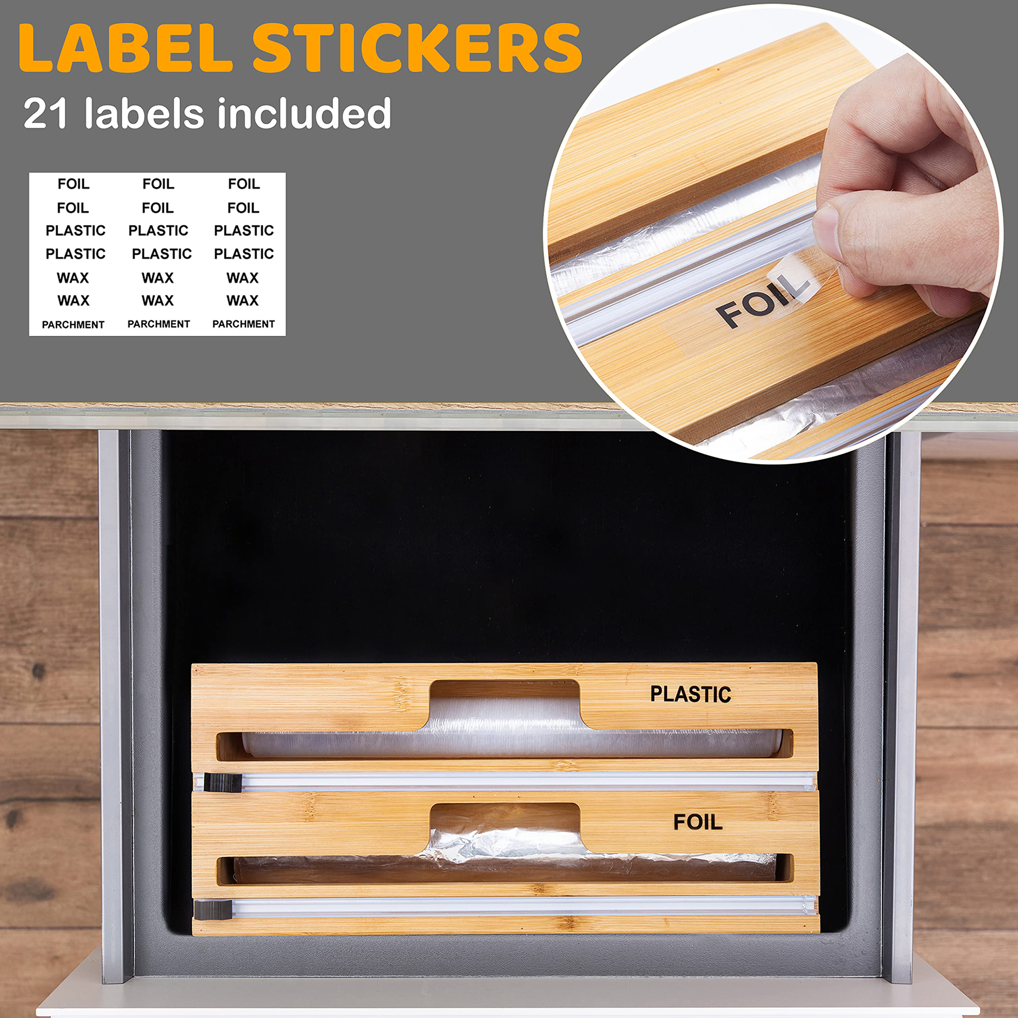 Bags Storage Organizer Drawer Storage Supplies Bamboo Bag - Temu