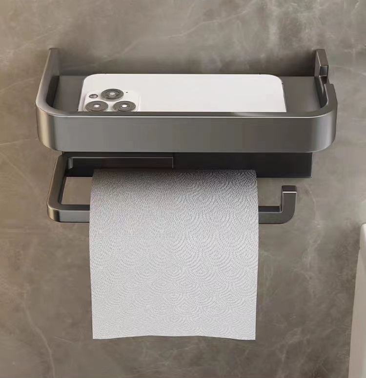 Stylish and Functional Metal Toilet Paper Holder