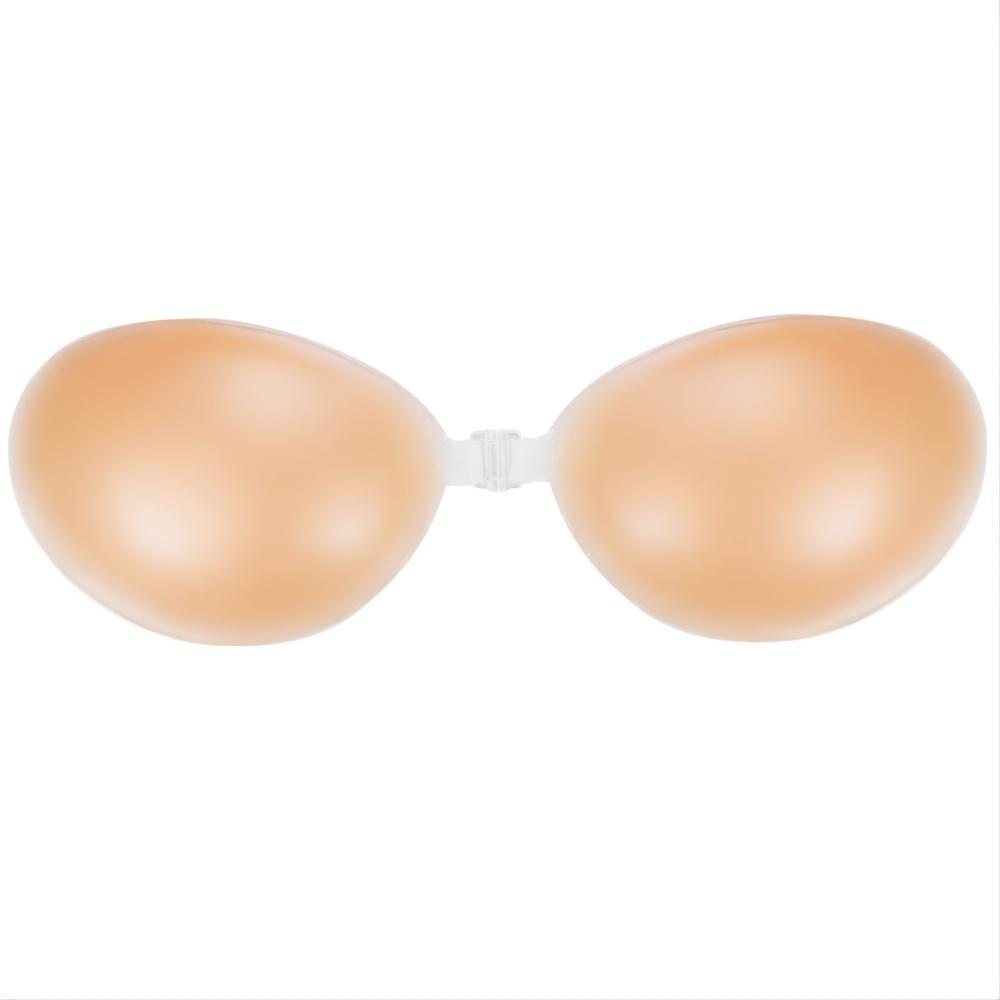 ♧❤️【Ready Stock】Women Invisible Push Up Reusable Strapless Bra A B C D Cup  Bra Self-Adhesive Silicon