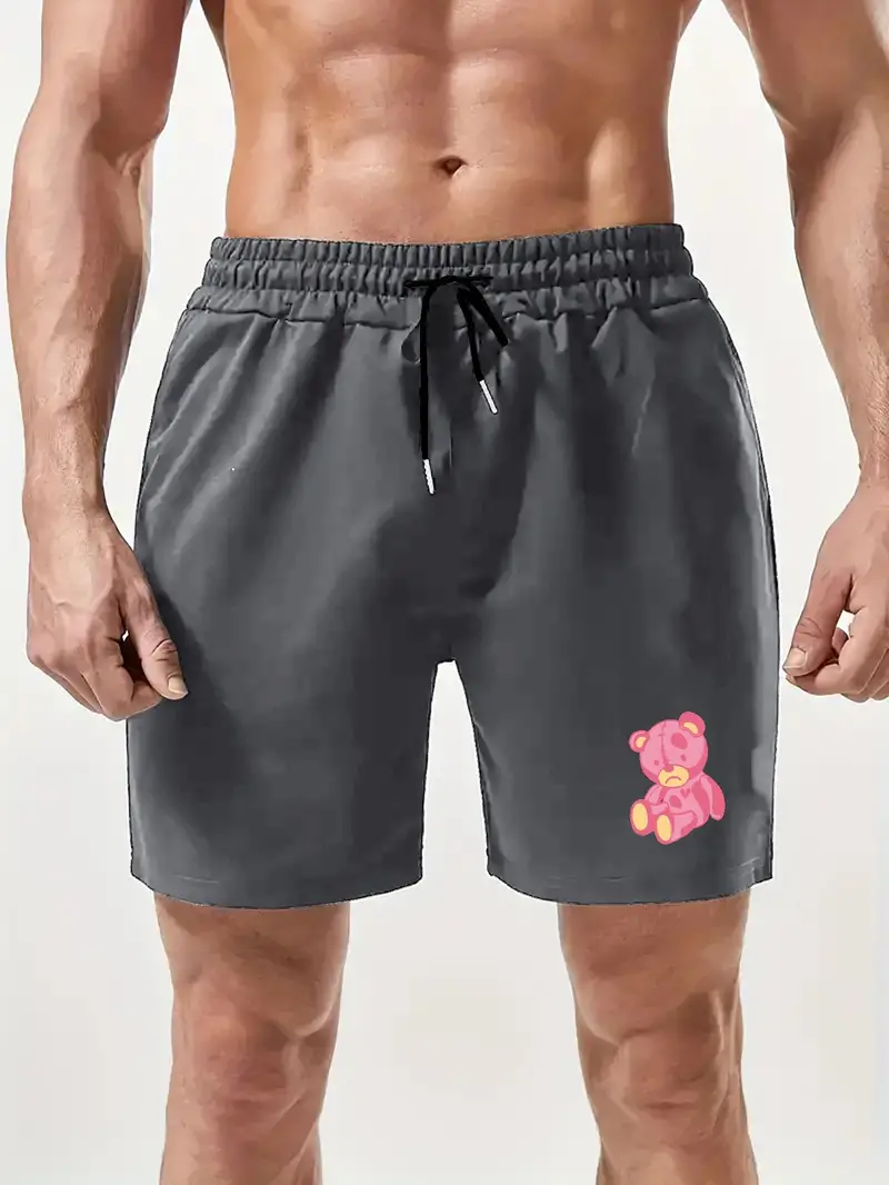 Plus Size Casual Shorts, Herren Lose 