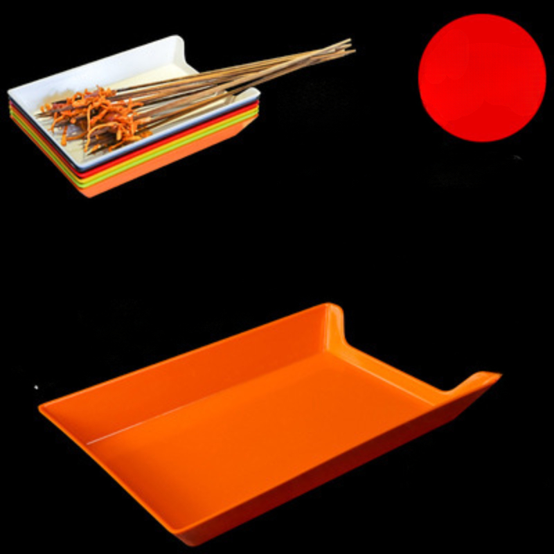 Skewer Tray Vassoio Rettangolare In Plastica Commerciale - Temu Italy