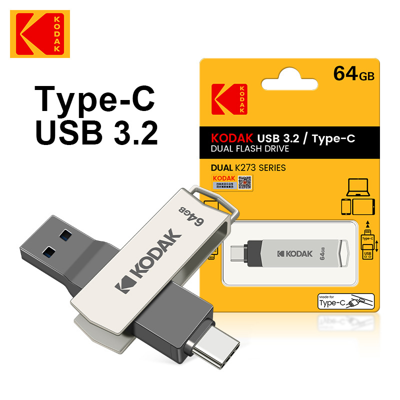 Double Clé USB 3.2 K273 Type C 64 Go/128 Go/256 Go Usb3.2 - Temu