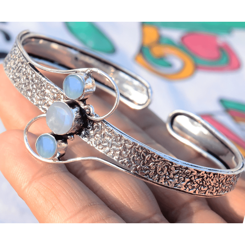 Exaggerated Luxury Bracelet Punk Style Hand Jewelry - Temu United