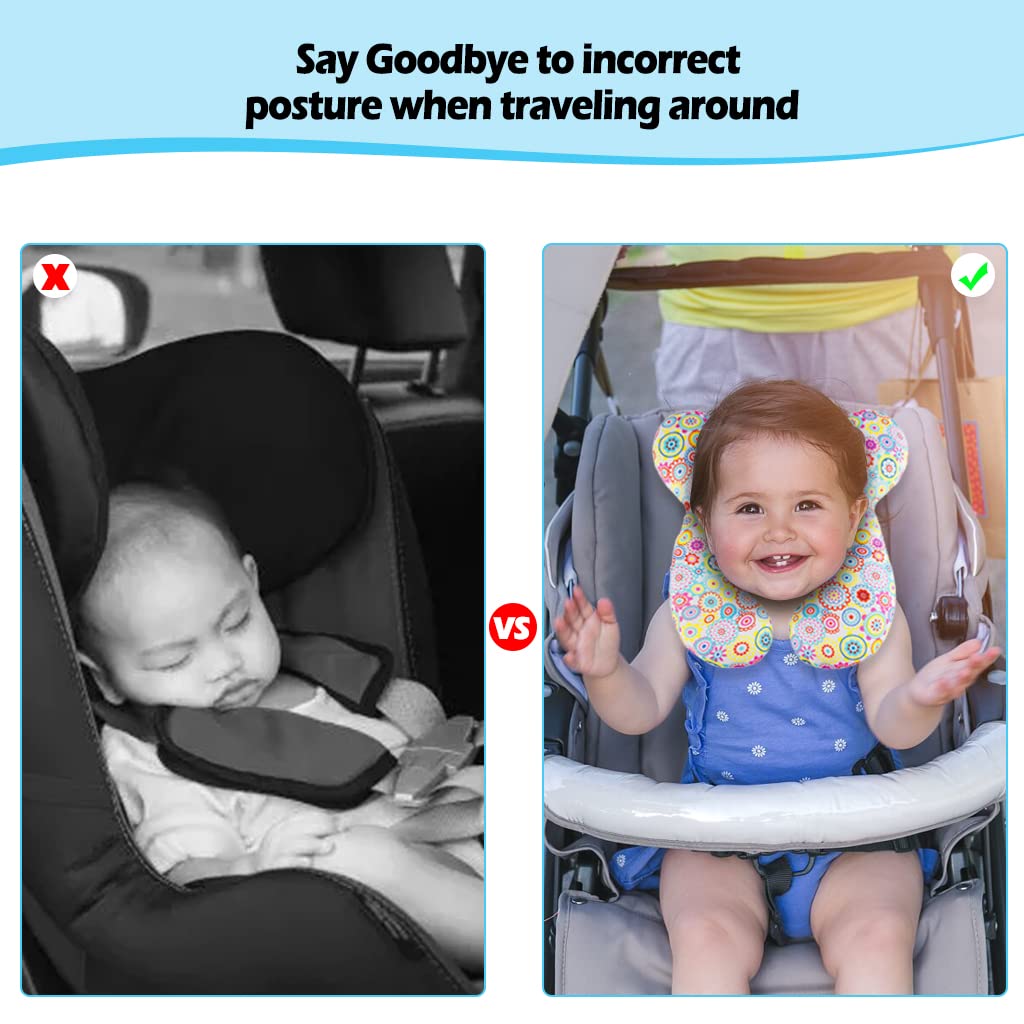 Baby Neck Support Pillow for Travel
