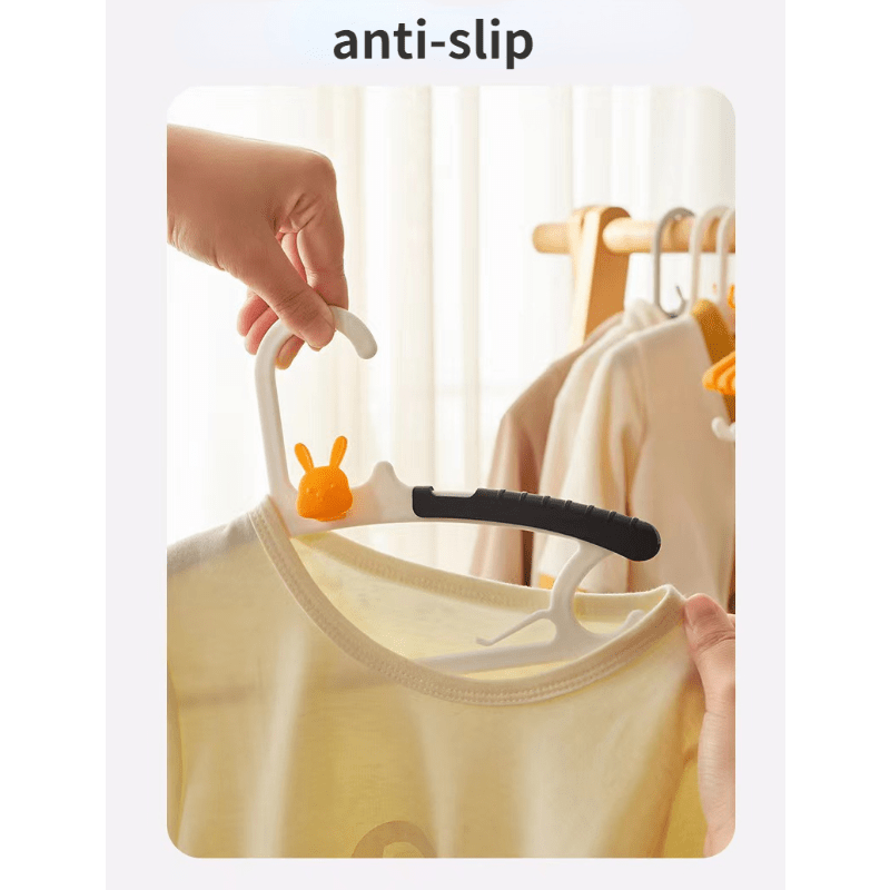 Portable Kid Clothes Hangers - Bow-knot Design, Clothes Drying Rack For  Children Clothes, Plastic Baby Hangers - Temu