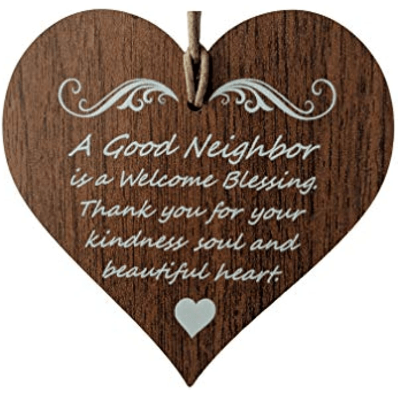 Personalized Good Neighbor Christmas Ornament, Best Neighbors Ever, A Good  Neighbor Is A Welcome Blessing, Christmas Gift For Neighbor 