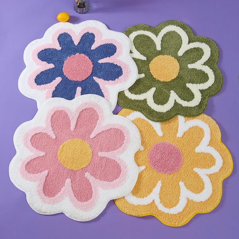 Flower Rug - Temu