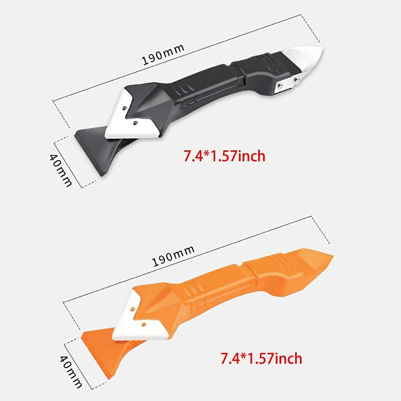 5 En 1 Ensemble De Racloir En Silicone Couteau De Retrait De - Temu France