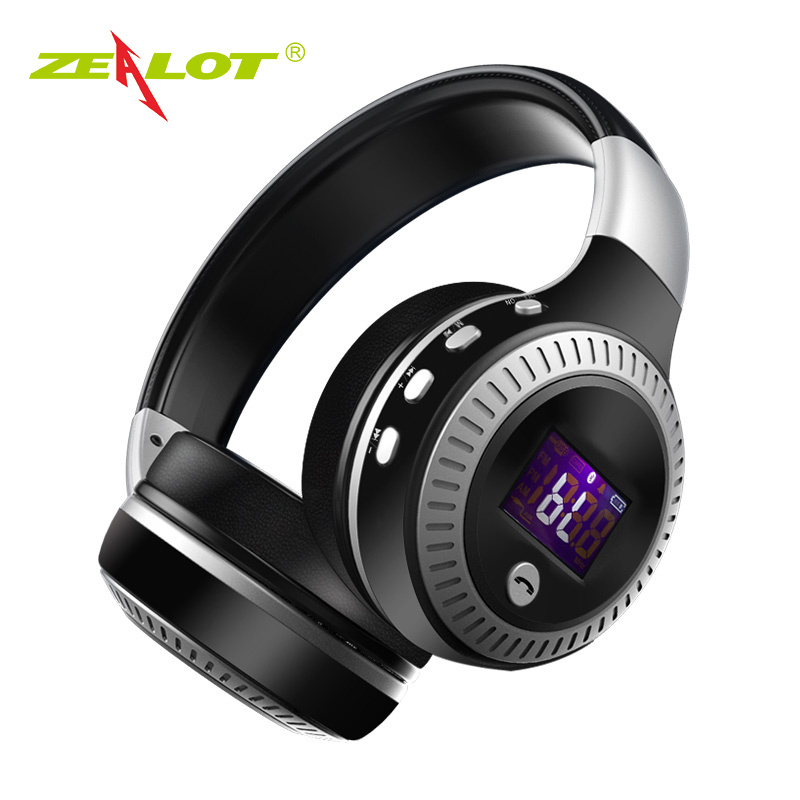 Audífonos Bluetooth orejeras, Audífonos estéreo inalámbricos o con cable  plegable Micro SD / TF, FM para celular, computadora, orejeras suaves y