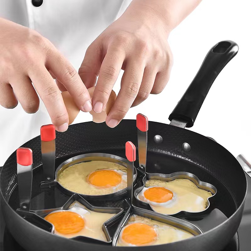 Egg Mold Egg Ring Molds Fried Egg Mold Diy Fried Egg Mold - Temu