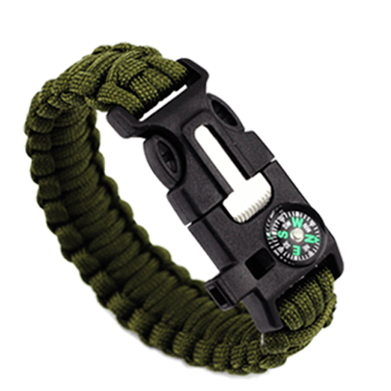 5 in 1 outdoor online survival paracord bracelet