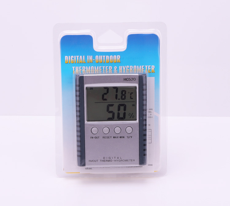 Round Electronic Temperature And Humidity Meter Reptile Electronic  Temperature And Humidity Meter Acrylic Box Climbing Box Thermometer Wireless  - Temu