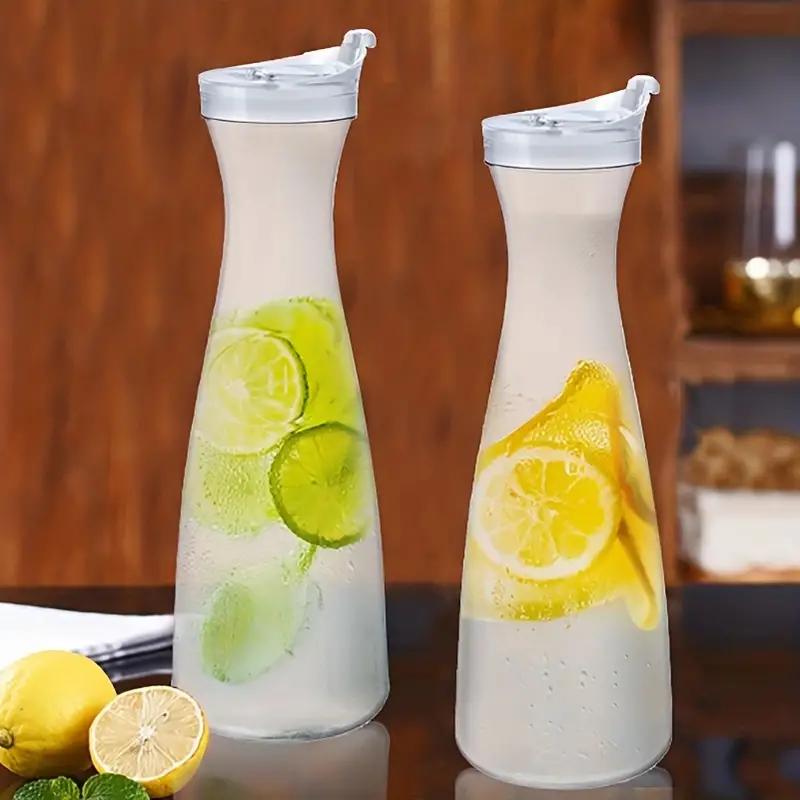  Drink Container, Acrylic Transparent Juices Bottle