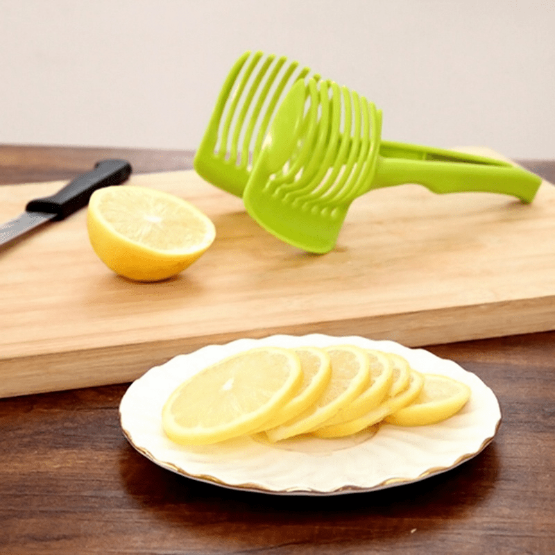 1pc Tomato Slicer Tool Lemon Cutter Tool Lemon Slicer - Temu