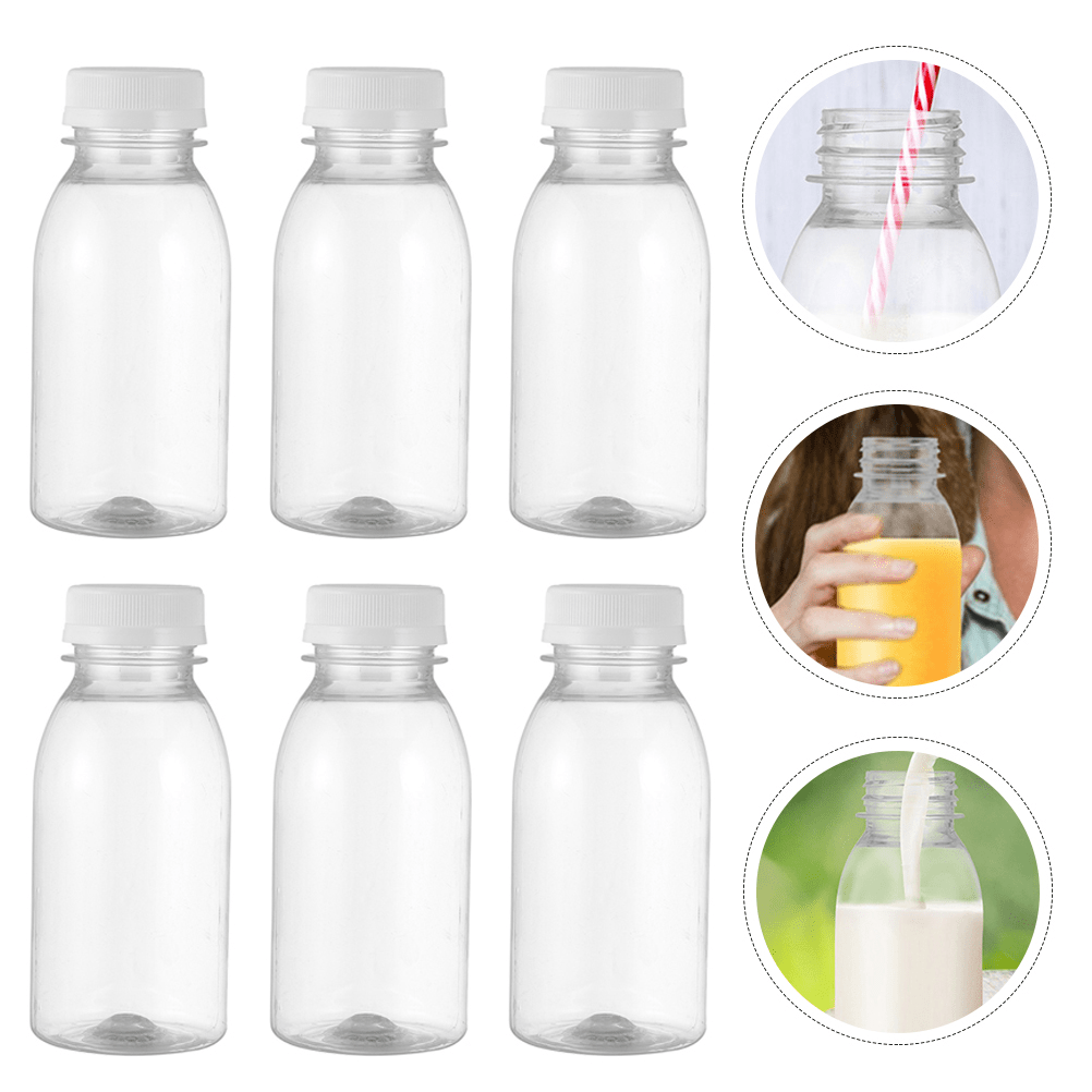 Reusable Mini Plastic Juice Bottles With Portable Clear - Temu
