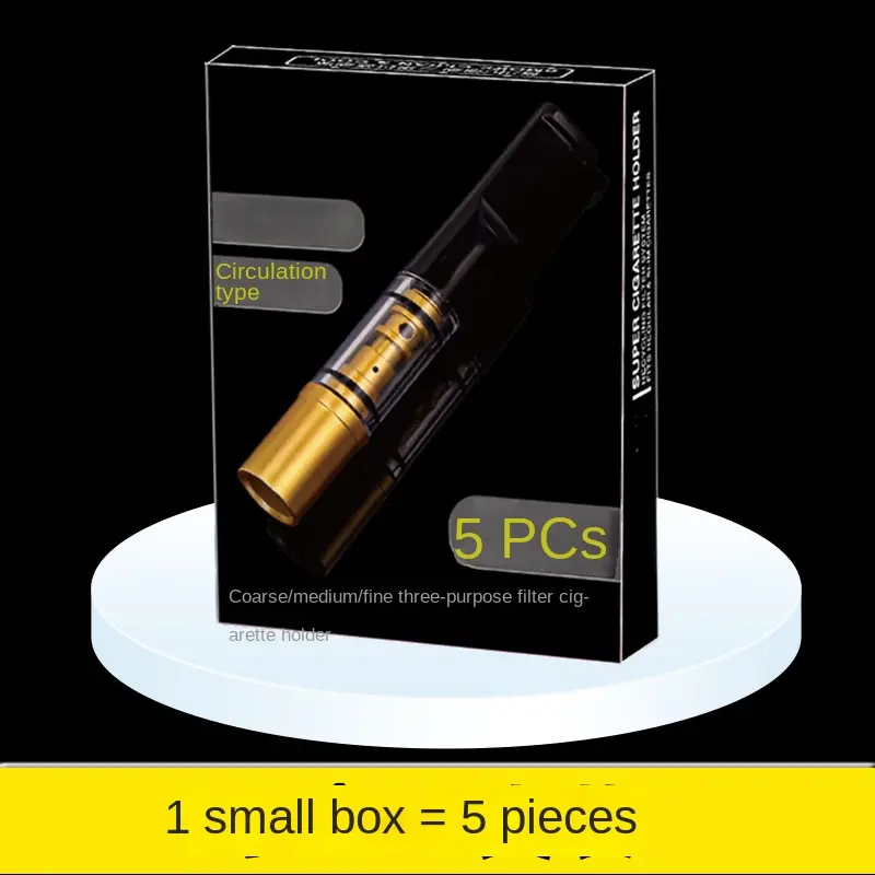 5 Pièces/boîte, Porte-filtres, Porte-cigarette À Filtre Portable