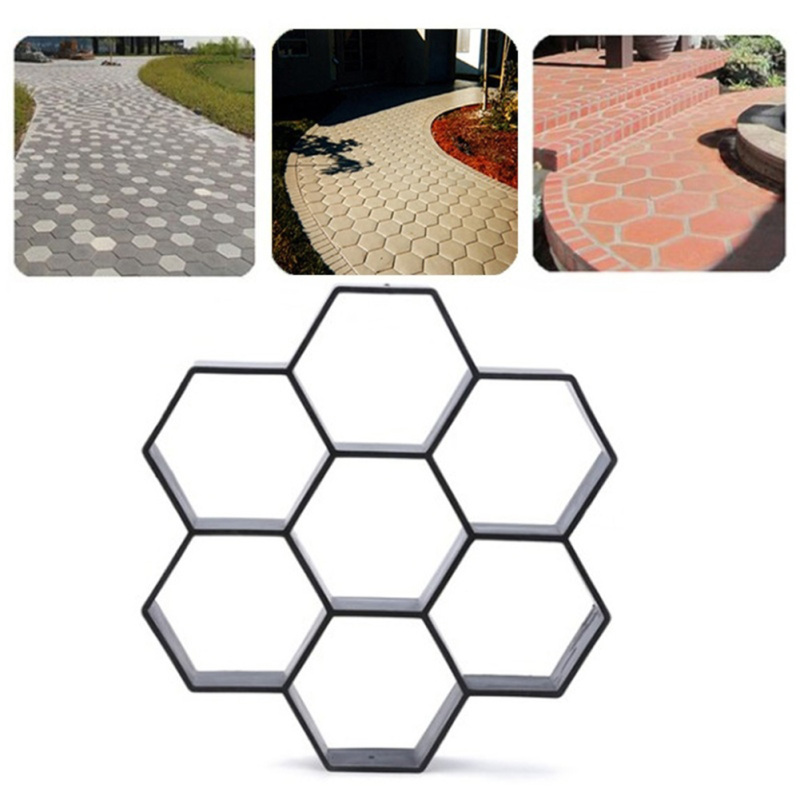 Create A Unique Outdoor Space Reusable Garden Paving Molds - Temu