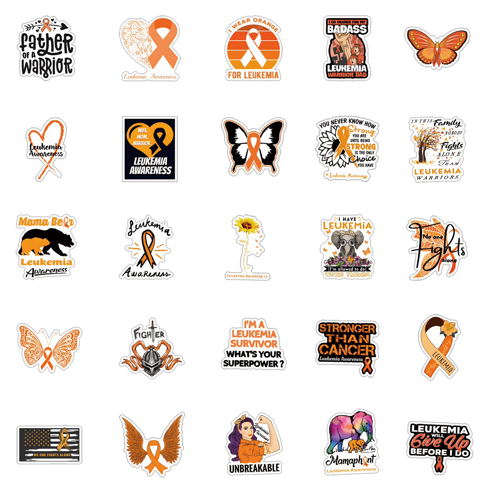 Multiple Sclerosis MS Awareness Ribbon Sparkle Car Window Sticker Decal  Gift (4)