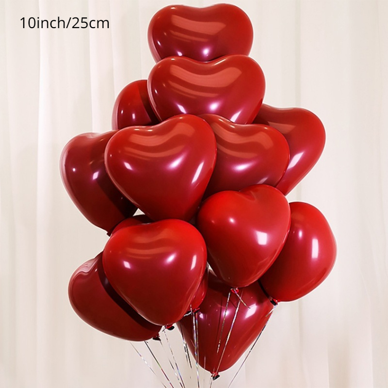 Valentines Day Balloons Decorations I Love You Balloons and Heart Balloons  Kit with 1000Pcs Red Silk Rose Petals Flower Decoration Love-Bear Heart