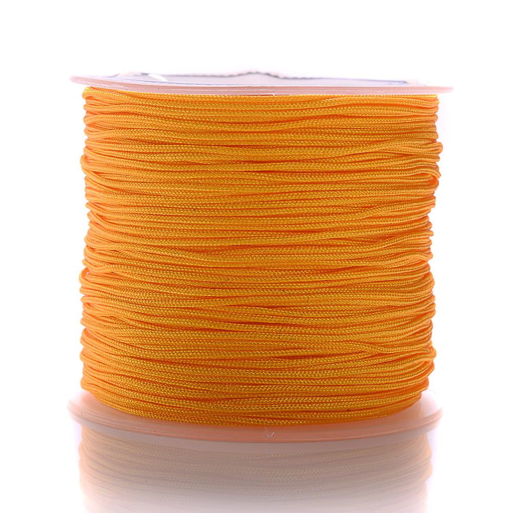 Coghlan's Orange Poly Cord, 50 Feet Of 1/4-inch Braided Nylon Cord